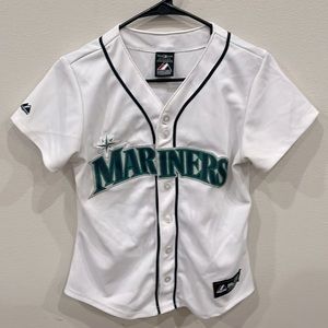 Women’s Seattle mariners button up jersey